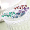 C4795 Affordable Prices Fine Jewelry China Cheap Wholesale Different Round Cut Natural Gemstone 925 Sterling Silver Brooch