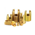 Carbon Steel Fasteners Self Tapping Screw Sleeve Thread Insert for Metals Machining Services Hard Material Long Lasting Use