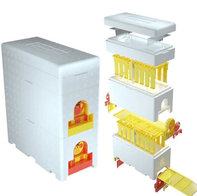 New Double Layers EPS Queen Mating Beehive Double Plastic Beehive Queen Mating