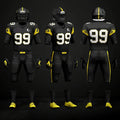 Game Specific American Football Jerseys Sublimation Customised American Football Uniform Sets Youth American Football Wear