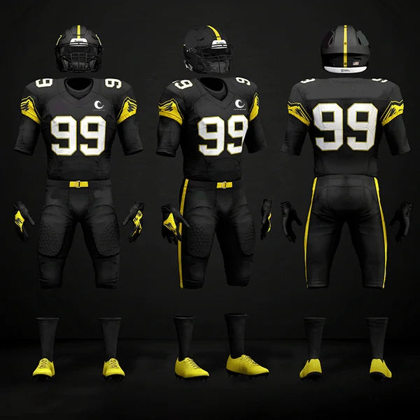 Game Specific American Football Jerseys Sublimation Customised American Football Uniform Sets Youth American Football Wear