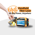 Perfect Laser-Portable Handheld Optical Fiber Laser Printing Marker Marking Machine for Glasses/Car Chassis/Steel Equipment MegaBDM