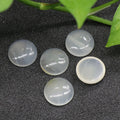 DIY Hight Quality 18mm Round Shape Grey Agate Loose Gemstone