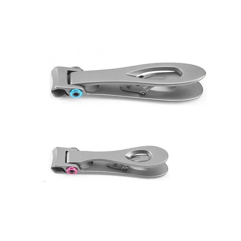 Supplier Wholesale Stainless Steel Nail Clipper Straight Edge Manicure Pedicure Nipper Anti Splash Nail Nipper for Thick Nail