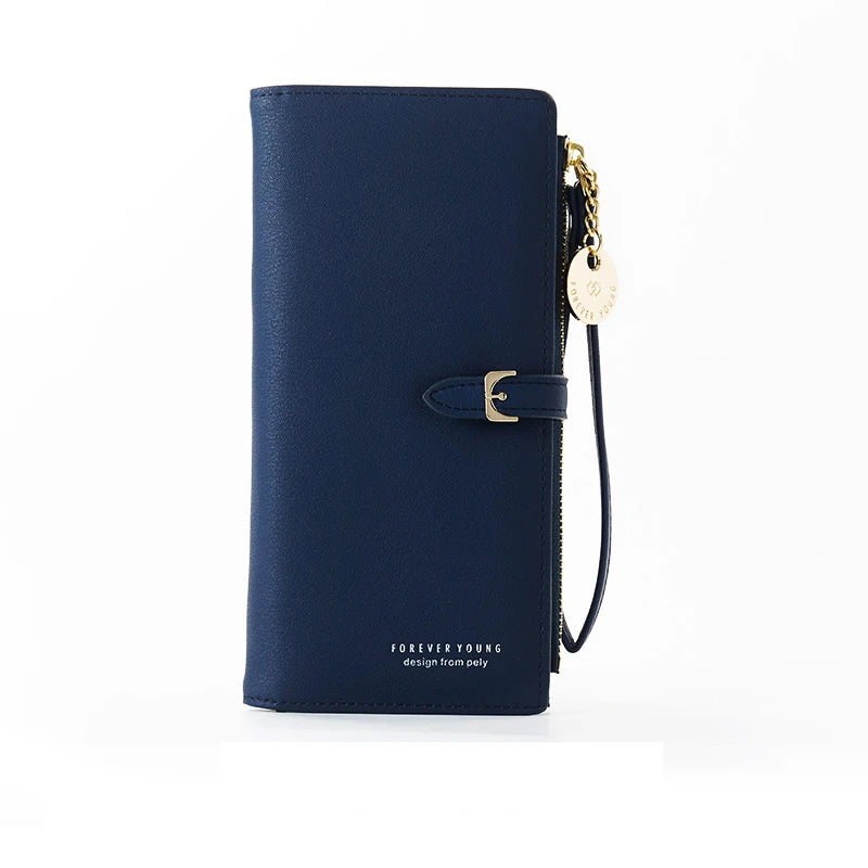 2021 Women's PU Leather Wallet Crossbody Card Messenger Wholesale Leather Travel PU Zipper