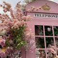 Factory Price Customized Retro Phone Booth London Style Outdoor bar Decoration Wedding Decoration Retro Classic Phone Booth