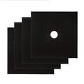 PFOA FREE 0.20MM Black Stove Top Cover Board Silver Pack 3 Stovetop Protectors Gas Stove Liners