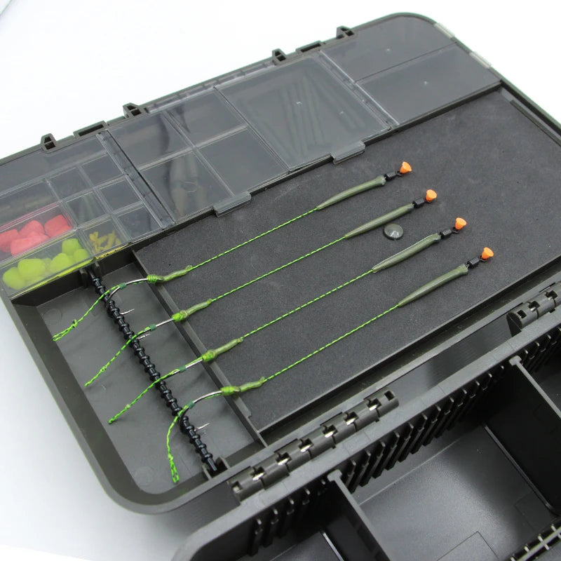 Selco Innovative Multi-function Carp Fishing Tackle Box Fishing Carp Terminal Tackle