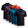 Customized Leisure Business Polo Shirt Logo Summer Short Sleeve T-Shirt Personalized Design Golf Occasions Fabric Material Short