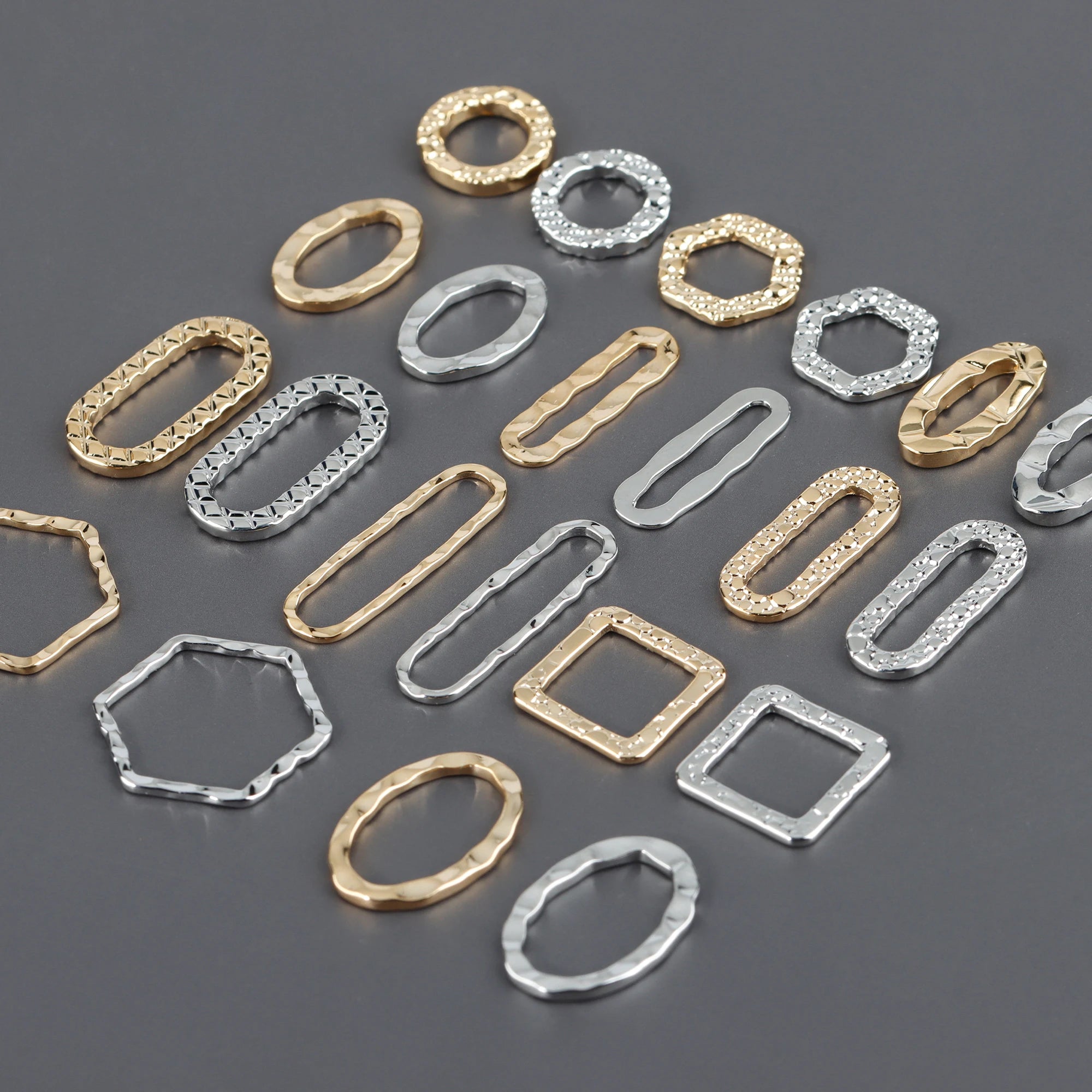 M939 20pcs/Lot High Quality 18K Gold Plated Nickel-Free Gold Silver DIYJewelry Accessories Copper Metal REACH-Pass for Jewelry
