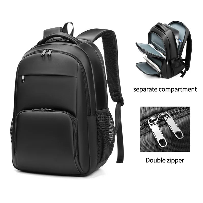 Factory New Wholesale Custom logo Oem Business Usb Men Waterproof School Bags Laptop Backpack