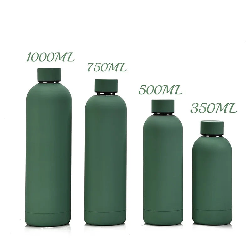 FX Factory Hot Sale Custom Logo Printing Double Wall Stainless Steel Water Bottle Sports Portable Water Bottle