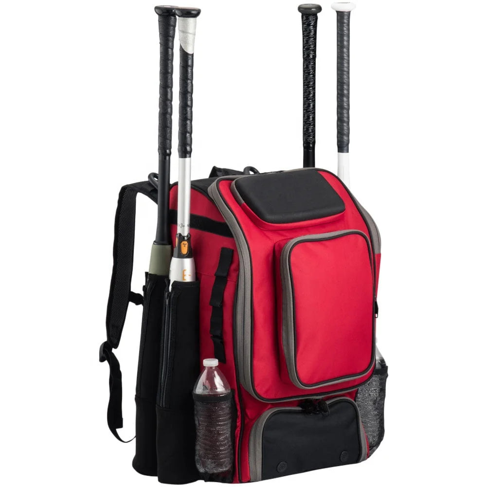 Outdoor Travel Sport Baseball Backpack Youth Baseball Bat Backpack Equipment Storage Bag With Shoe Compartment