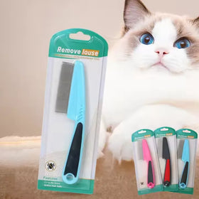 Cat Pet Dog Lice Tick Flea Removal Comb for Dogs