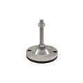 China Anti-Vibration Rubber 100Q M12*80 Ss Adjustable Leveling Feet Machine Leveler for t Slot Aluminum #7717