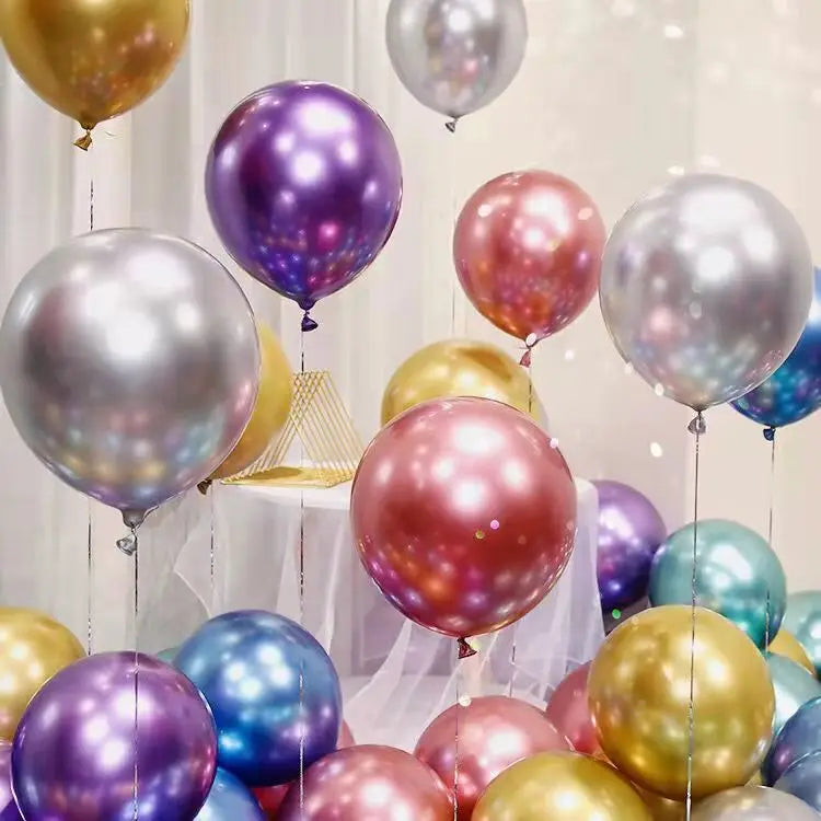Best Selling Christmas Decorations Inflatable Helium Round Latex Balloon Christmas Party Holiday Birthday Festival Ornaments