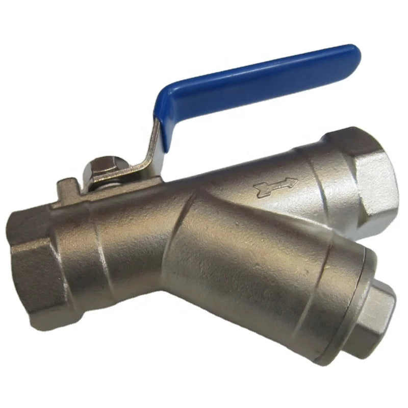 Y Strainer OEM Supported SS Strainer Water Valve 3 Way Water Strainer Ball Valve