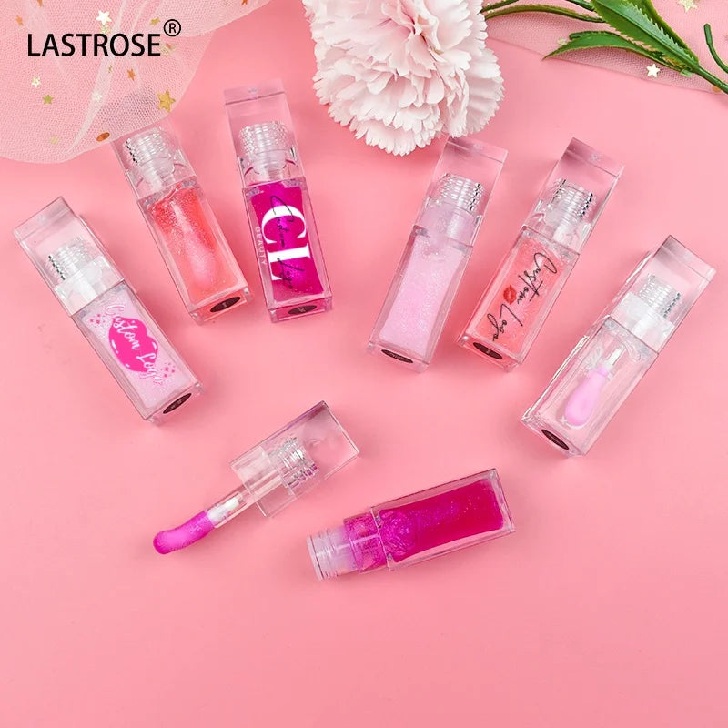 Hot Selling Vegan Lip Balm Oil Clear Tube with Magic Color-Changing Effect Lip Plumper and Moisturizing Oil