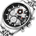 Custom Logo Oem Watch Reward Wholesale Chronograph Fashion Men Quartz Watches Factory China Luxury Sport Wrist Watches