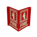 Hot Sale Custom Plastic Warning Sign Holder Anti-UV Stabilized Printed PVC Danger Sign for Roadway Products