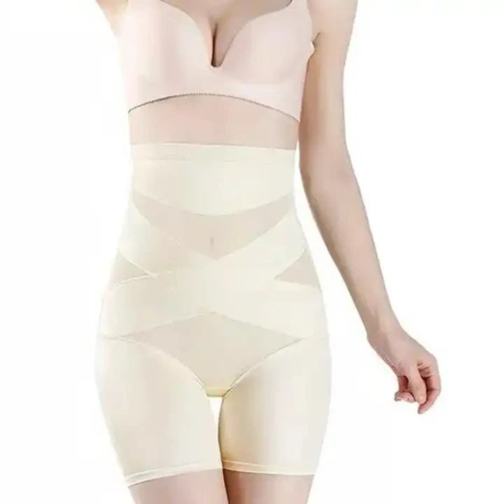 Plus Size High Waisted Shapewear Corset Shorts Butt Lifter Waist Trainer Slimming Body Shaper Control Panties
