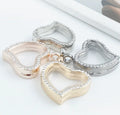 Openable Glass Photo Box Sweater Chain Fashion Accessories Alloy Glass Photo Locket Frame Pendant Jewelry Findings Components