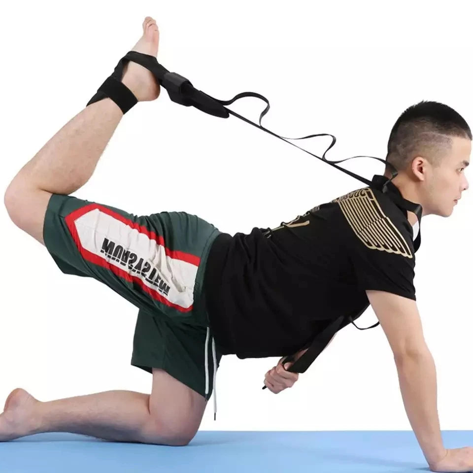 New Yoga Flexibility Leg Stretch Belt Foot Stretcher FlexStrap - Flexibility & Stretching Strap