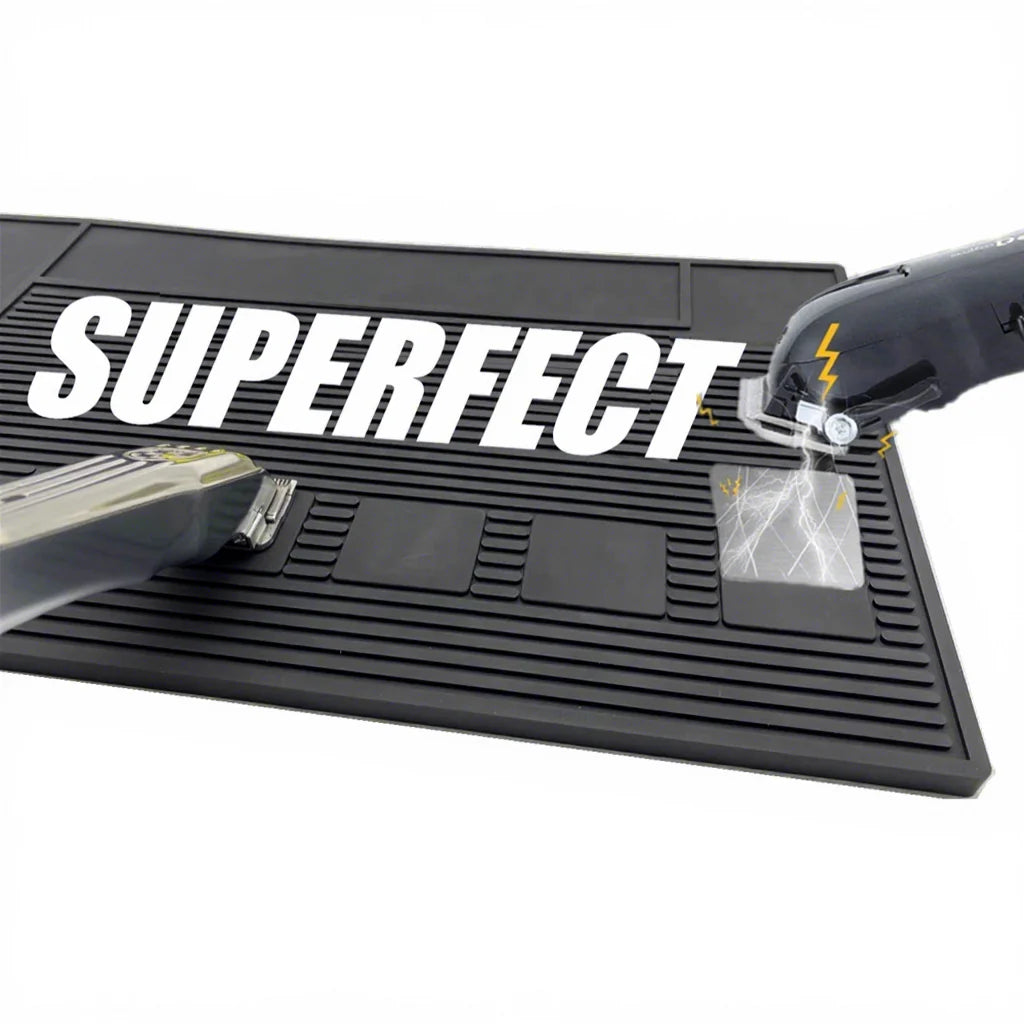 Hot Selling Salon Large Barber Magnet Mat Plastic PVC Eco-Friendly Customizable Multi-functional Heat Resistant Barber Shop