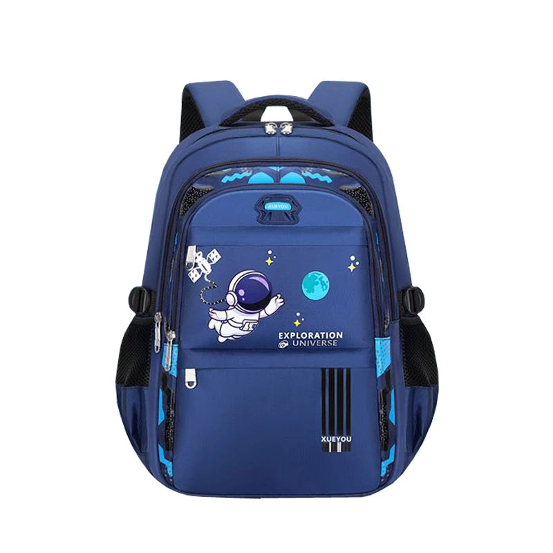 2023 Fashion Cartoon Student Mochila Escolar 1-6 Grades to Reduce the Burden of Double Shoulder Bag Waterproof School Bag