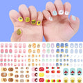 Custom Patterns Nail Art Stickers Decals for Women Kids Luxury Designs Self-Adhesive Summer Nail Sticker