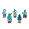 Kawaii Cartoon Tree House Mini Fairy Garden Accessories Terrarium Figures Resin Miniatures Crafts Succulents Decor