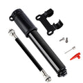 100 Psi Hand Cycle Pump for Mountain Bike Ball Road Tire Mini Bicycle Hand Pump with SCHRADER Valve and Pressure Gauge