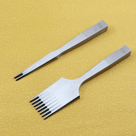 Advanced Texture Integrated Molding Six Diamond Cut Narrow Teeth European Oblique Flat French Chisel Internal Teeth Polishing