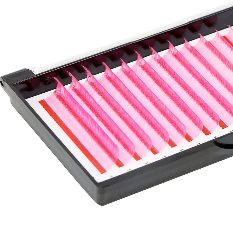 Handmade Lashes Individual Russian Volume Colored Lashes Eyelashes Strips Extensions Eyelashes