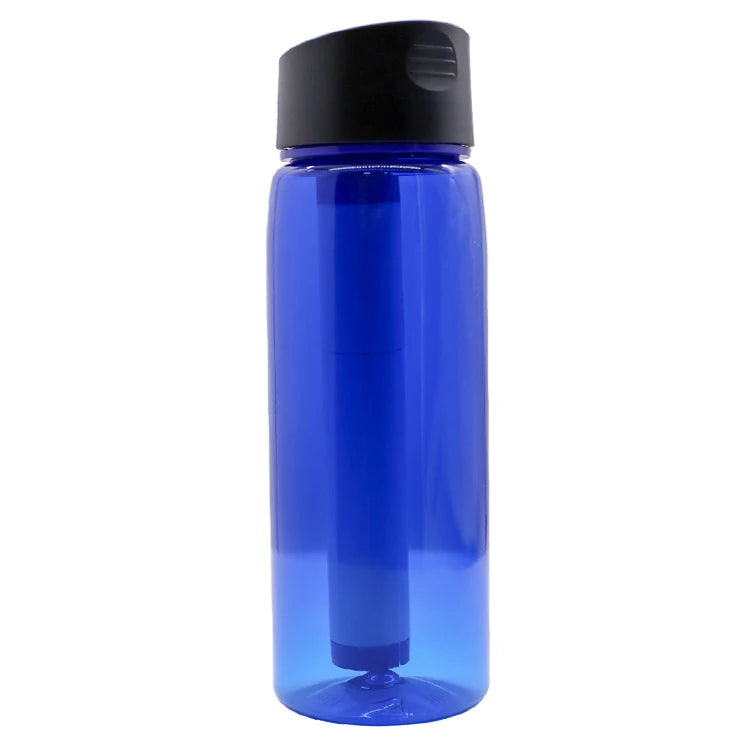 Wholesale Eco Friendly Camping Alkaline Mineral Water Bottle Filter Purified Filtered for Hiking Camping With Filter