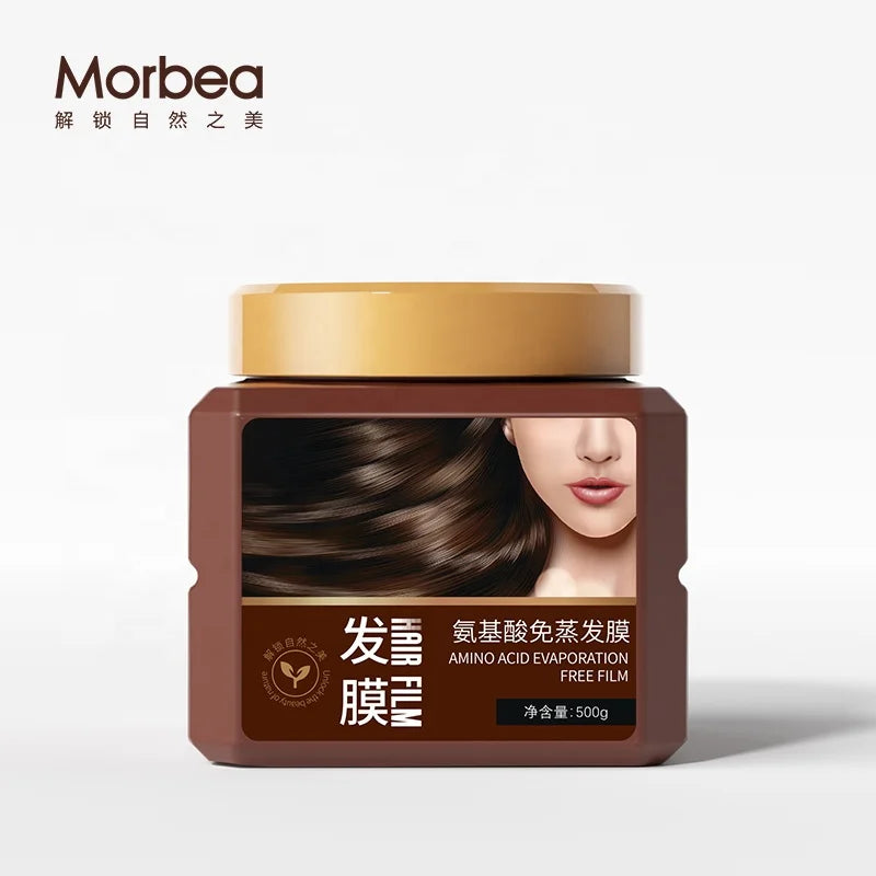 ODM OEM Morbea Amino Acid Evaporation Free Hair Mask Private Label Hair Care Products Vegan Smoothing Hair  Mask