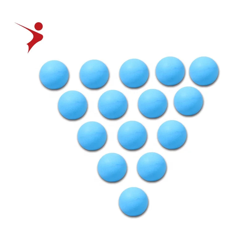 Good Quality 40mm+ Colored Pingpong Ball Blue Table Tennis Ball Beer Pong Balls 100pcs Pack Welcome Custooms