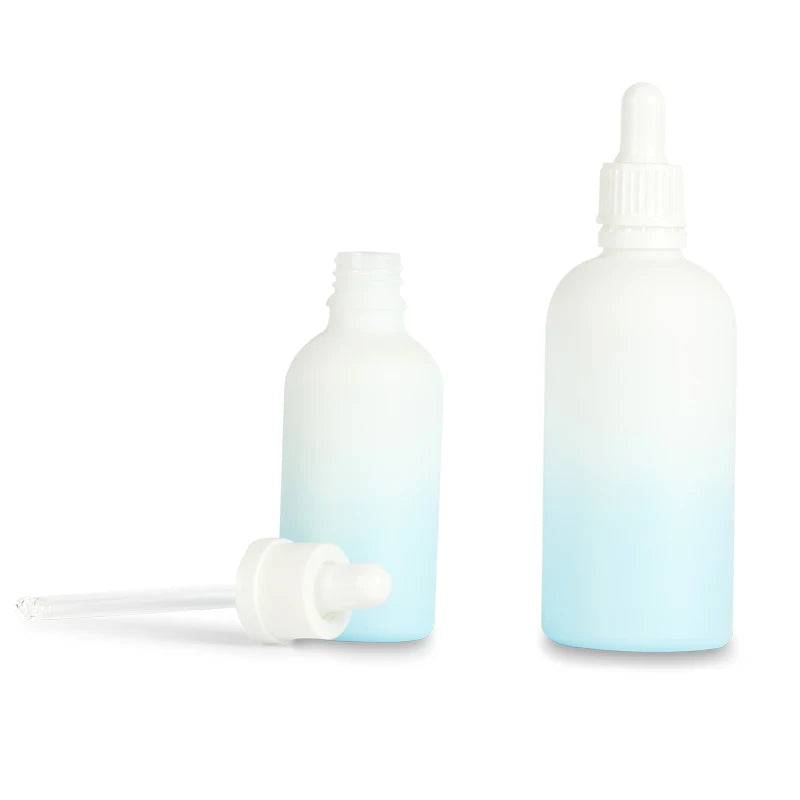 5ml 10ml 15ml 20ml 30ml 50ml 100ml White Porcelain Ceramic Perfume Essential Oil Bottle with Dropper and Spray Top