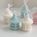 Silicone Carousel Candle Molds with OPP Bag Packing