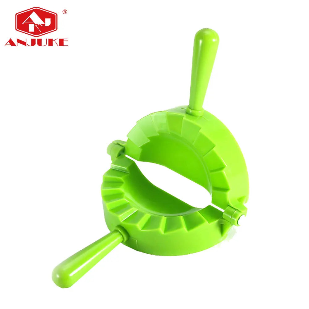 ANJUKE Household PP Plastic Eco-friendly Non-stick Dumpling Maker Mold Set of 4 Pieces Kitchen Pastry Tools