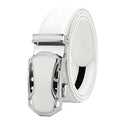 Mens High Quality Split Leather Automatic Buckle Formal Classic Style Durable Waterproof Man Belts Strap Fashion New Jeans Black