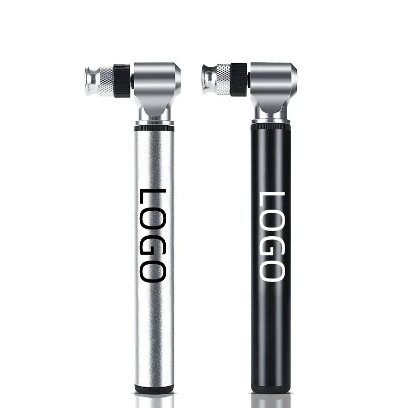 PRO STAR HQ-66 Portable Mini Aluminum Alloy Frame-Mounted 300 PSI High-Pressure Bike Inflator Presta/Schrader Valves for Road