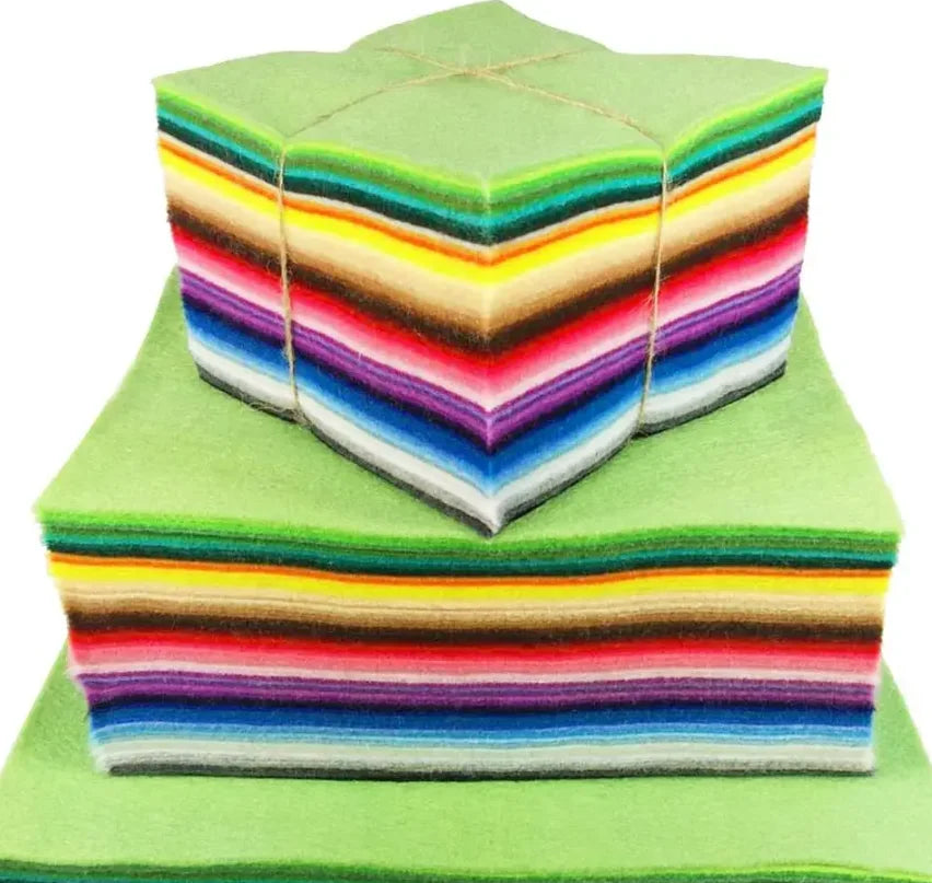 Korean Stiff Felt Fabric 1.2mm Waterproof Breathable Anti-static Soft Nonwoven Fabric Sheets Suppliers