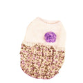 Fashion Wholesale Thin Floral Custom Cheap Summer Dog Clothes Dog Dresses