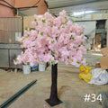 Outdoor and Indoor Decoration Large Sakura Tree Pink Artificial Cherry Blossom Tree