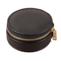 Olai Custom Logo Round Zipper Ring Box Women's Leather Belt Fashion Belt Bag Jewels Pouch
