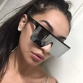 Lmamba 2020 New Trendy Oversize Square Sun Glasses Women Retro Fashion Colorful Big Framme SunGlasses UV400