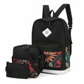 New Laptop Bag 3 Piece Set Laptop Waterproof Anti-Theft Bag Combination Student Computer  with USB Backpack Set Student Backpack