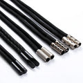 Wholesale New Metal Drawstring Rope for Hoodies Braided and Coated Finish Versatile Use in Clothing Bags Shoes
