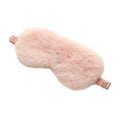Cute Fur Breathable Sleeping Blackout Blindfold Soft Masks Health Eye Cover Plush Fluffy Lovely Sleep Eye Mask